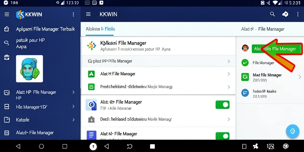 Tampilan antarmuka KKWIN yang efisien dan fungsional.