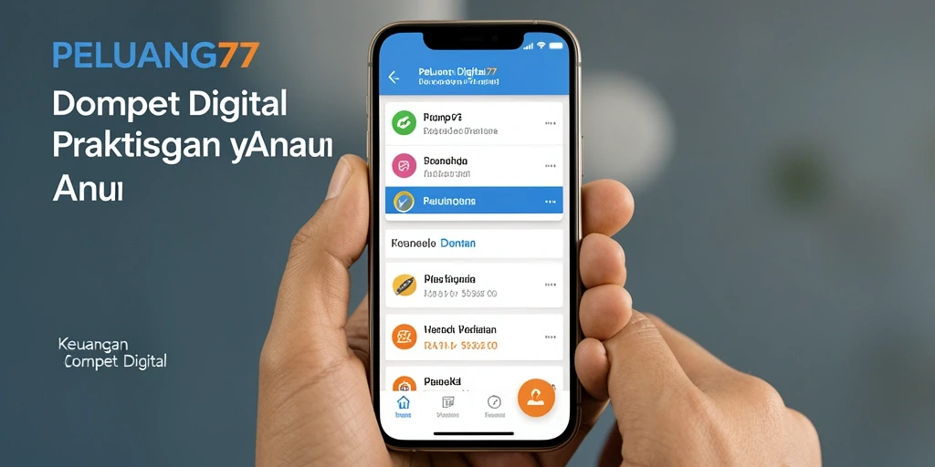 Tampilan antarmuka PELUANG77 yang modern dan fungsional.