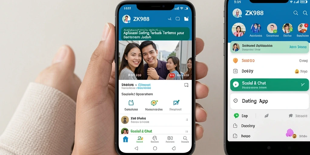 Tampilan antarmuka pengguna ZK988 yang menarik dan intuitif.
