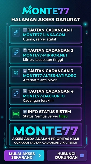 Halaman Link Alternatif monte77 untuk Pengguna Android