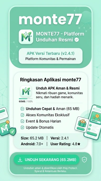 Panduan Lengkap Unduh APK monte77 untuk Android